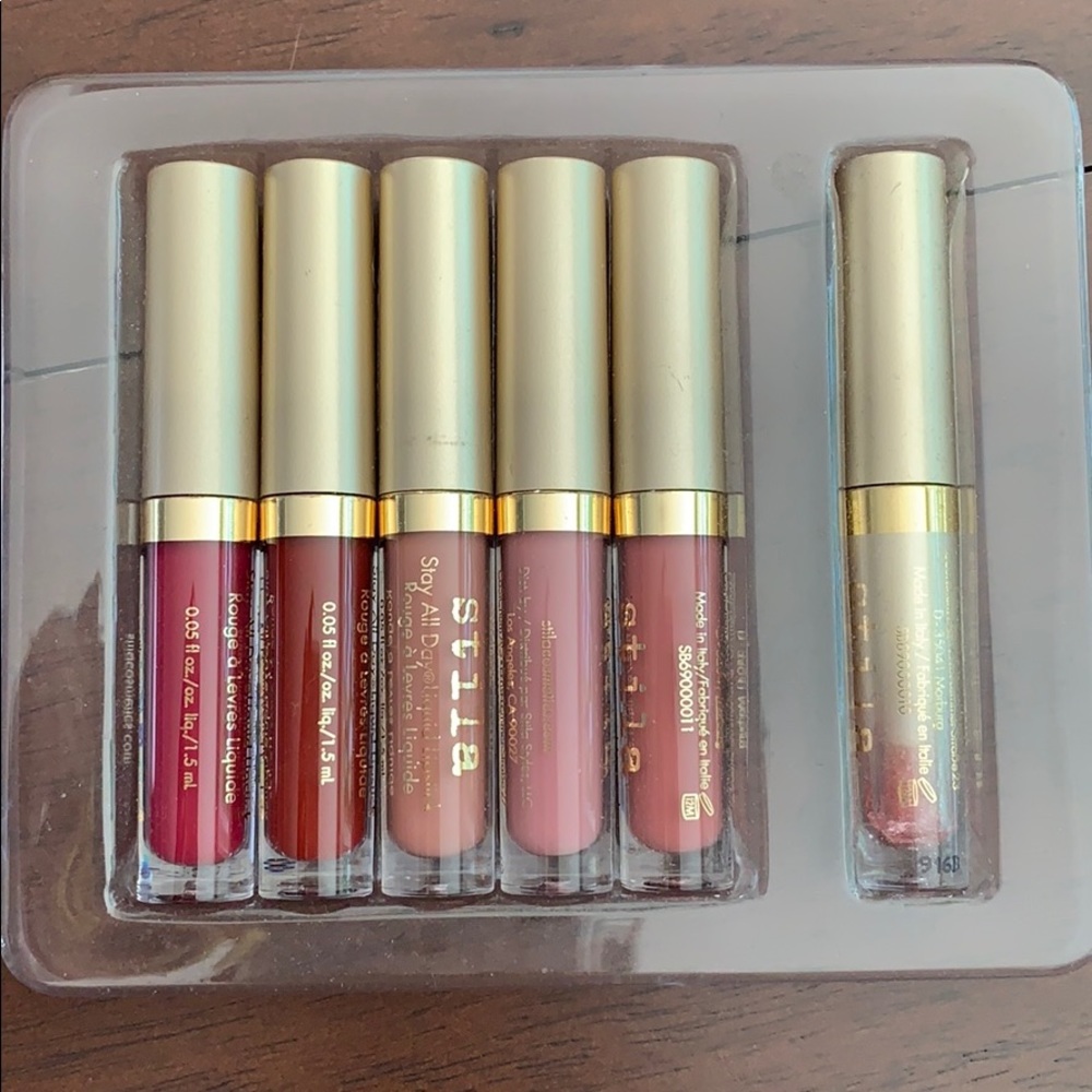6 Stila lipstick set